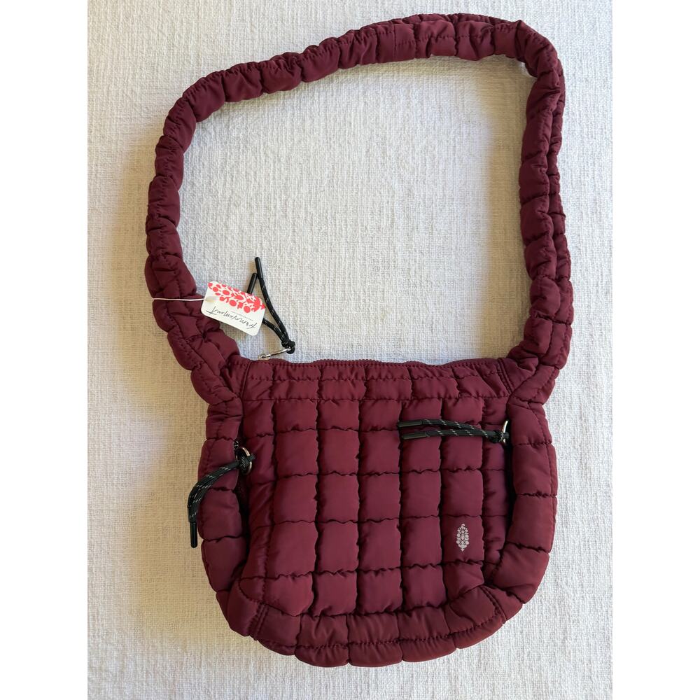 Free People NEW Quilted Baby Carryall Sling Bag 12X9 - Picture 2 of 8